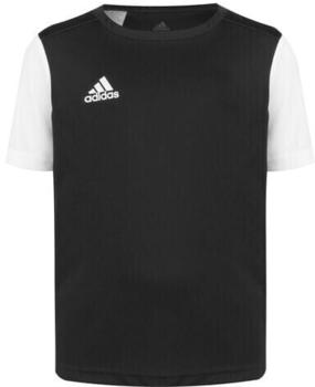 Adidas Estro 19 Kinder Fußballtrikot schwarz / weiß
