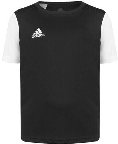 Adidas Estro 19 Kinder Fußballtrikot schwarz / weiß