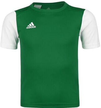 Adidas Estro 19 Kinder Fußballtrikot grün / weiß