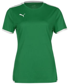 Puma TeamLIGA Damen Fußballtrikot grün / weiß