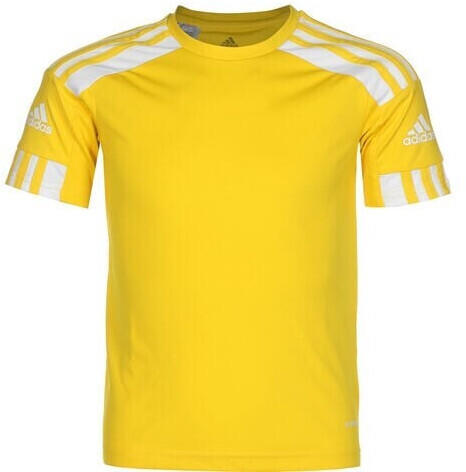 Adidas Squadra 21 Kinder Fußballtrikot gelb / weiß