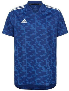 Adidas Condivo 21 Herren Fußballtrikot blau / weiß