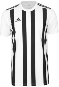 Adidas Striped 21 Herren Fußballtrikot weiß / schwarz