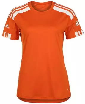 Adidas Squadra 21 Damen Fu&szlig;balltrikot orange / wei&szlig;