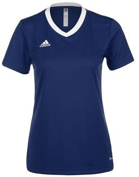 Adidas Entrada 22 Damen Fußballtrikot dunkelblau / weiß