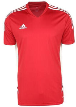 Adidas Condivo 22 Herren Fußballtrikot rot / weiß