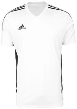 Adidas Condivo 22 Herren Fußballtrikot weiß / schwarz