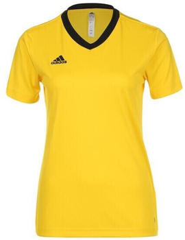 Adidas Entrada 22 Damen Fußballtrikot gelb / schwarz