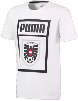Puma Österreich DNA Tee 2019/2020 white/black