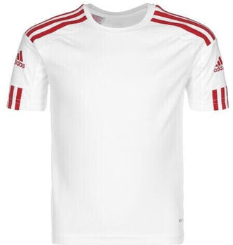 Adidas Squadra 21 Kinder Fußballtrikot weiß / rot