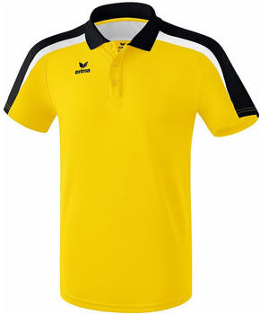 Erima Liga 2.0 Poloshirt Kids Gelb Schwarz Weiss