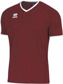 Errea Lennox Shirt S/S Jr (EM1U1C-0310) dark red