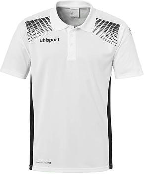 Uhlsport Goal Poloshirt Kids Weiss Schwarz F02