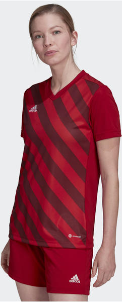Adidas Entrada 22 Graphic Shirt Women (HE2989) team power red 2/shadow red