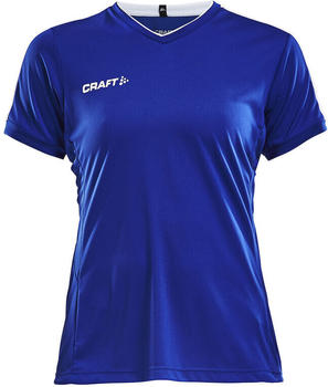 Craft Progress Practise Tee Damen Club Cobolt/white