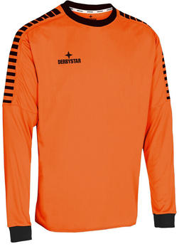 Derbystar Hyper Torwarttrikot orange/schwarz