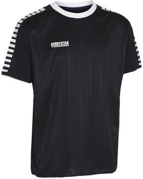 Derbystar Hyper Trikot Kinder schwarz/weiß