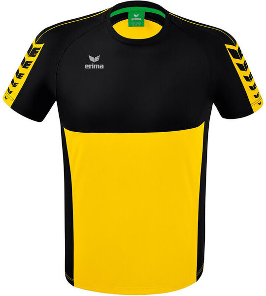 Erima Six Wings Trainingsshirt gelb/schwarz