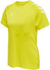 Hummel 211944-5269, hummel Core XK Poly Trainingsshirt Damen blazing yellow L Gelb