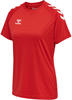 Hummel 211944-3062, hummel Core XK Poly Trainingsshirt Damen true red M Rot