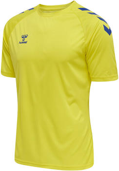 Hummel Core XK Poly Trainingsshirt Herren blazing yellow/true blue