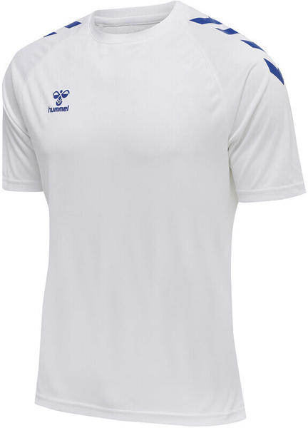 Hummel Core XK Poly Trainingsshirt Herren white/true blue