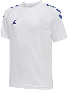 Hummel Core XK Poly Trainingsshirt Kinder white/true blue