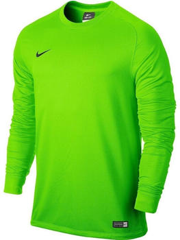 Nike Park Goalie II Torwarttrikot Kinder gr&uuml;n langarm