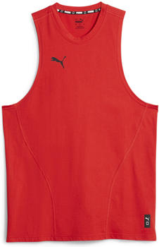 Puma Hoops Team Drycell Slvs Top red