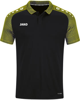 JAKO Polo Performance (6322K-808) Schwarz/soft Yellow