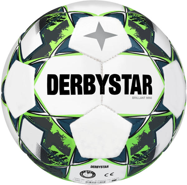 Derbystar Brilliant Mini v23 4315000148 47cm white/green/Türkis
