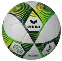 Erima Fu&szlig;ball Hybrid Futsal, 7192412, Gr&ouml;&szlig;e 4, 310 Gramm, green/gelb,...