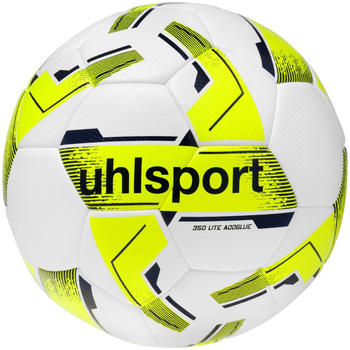Uhlsport Addglue Lite 350g Leichtfußball weiß/fluo gelb/marine 5