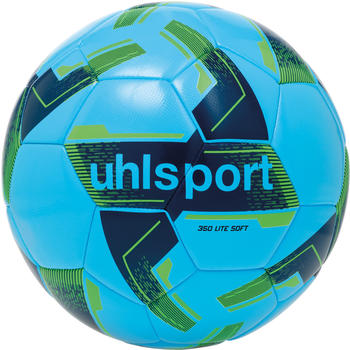 Uhlsport Lite Soft 350g Leicht-Fußball eisblau/marine/fluo grün 5