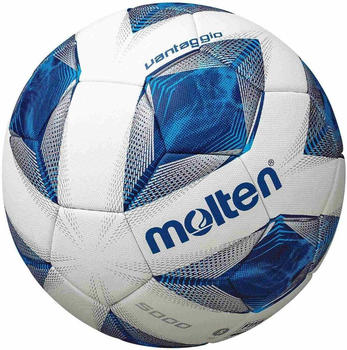 Molten Wettspielball F5A5000 weiß/blau/silber 5