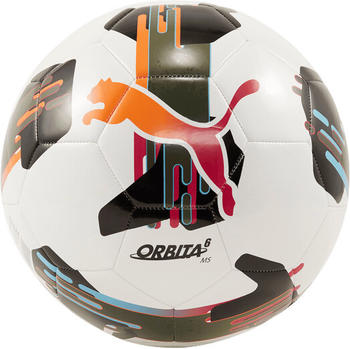 Puma Orbita 6 MS Trainingsball (84335) wei&szlig;