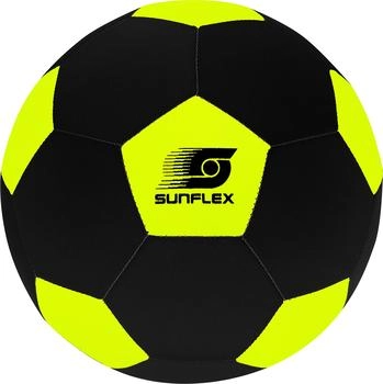 SUN-FLEX Neopren Fussball gelb/schwarz Größe 5 (047.73476)