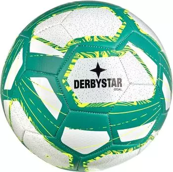 Derbystar Goal v25 Fußball weiß/grün/gelb (1464)