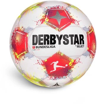 Derbystar Bundesliga Club S-Light v25 Trainingsball Wei&szlig;/Rot/Gelb (1525300025)