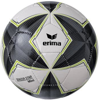Erima Senzor Star Match Mini Fußball schwarz/grau (7192415)
