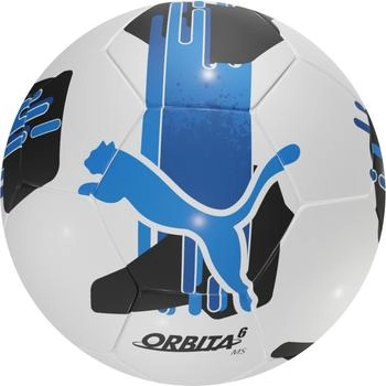 Puma Orbita 6 MS Trainingsball Weiss/Blau (084335-05)