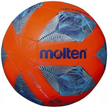 Molten Beachsoccer Fußball orange/blau/silber (F5A3550-OB)