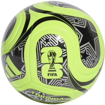 Adidas World Cup 2026 Trionda Club (Lucid Lemon / Black / Silver Metallic) 4