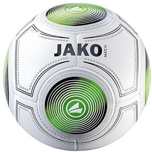 Jako Trainingsball Match weiss/schwarz/grün 4