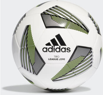 Adidas Tiro League J290 (5) white/black/silver metallic/team solar green