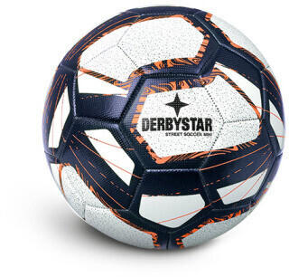 Derbystar Miniball Street Soccer V22 white/black/orange