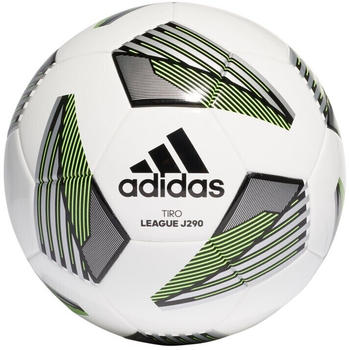 Adidas Tiro League J290 (4) white/black/silver metallic/team solar green