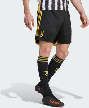 Adidas Man Juventus Turin 23/24 Heimshorts black/Bold Gold (HR8254)