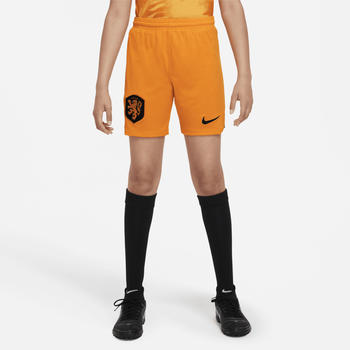 Nike Kinder Niederlande 2022/23 Stadium Home Dri-FIT Fußball-Shorts (DN0868) orange