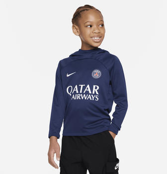 Nike Kinder Paris Saint-Germain Academy Pro Dri-FIT Fußball-Hoodie (DN1170) blau